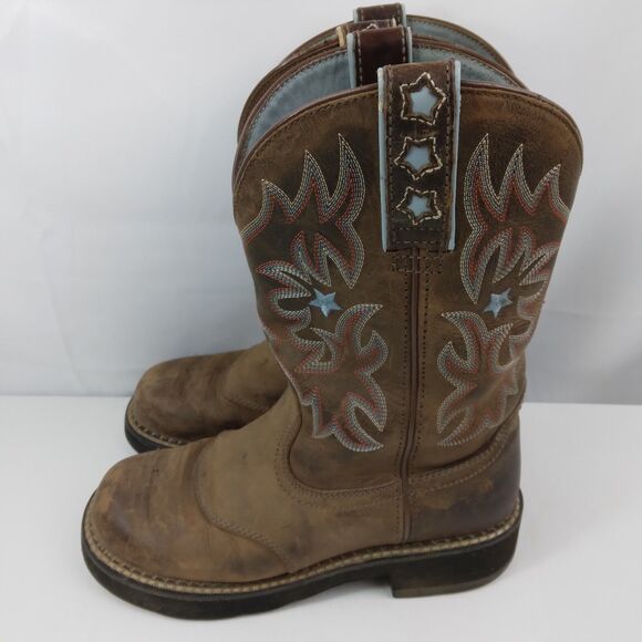 Ariat Probaby Boots 16720 Driftwood Brown Western Cowgirl Womens Size 6.5 B - Picture 5 of 14